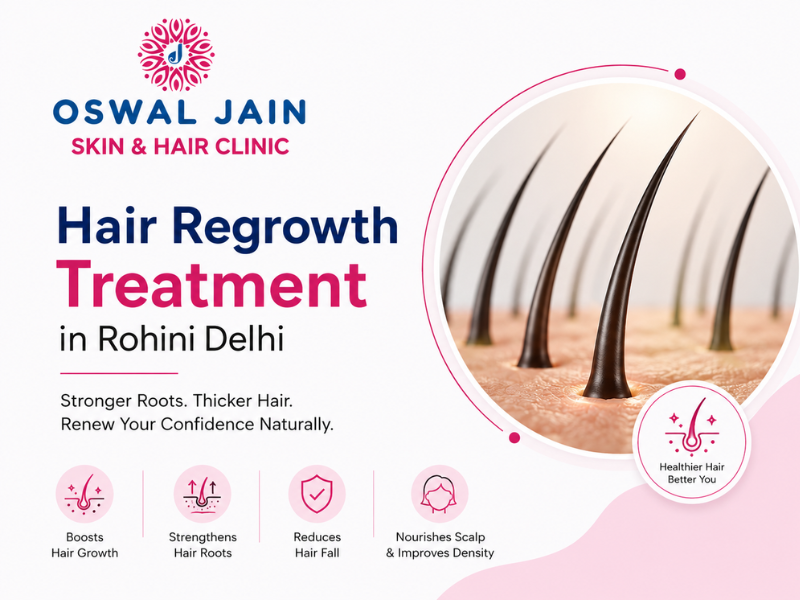 Hair regrowth treatment in Rohini Delhi