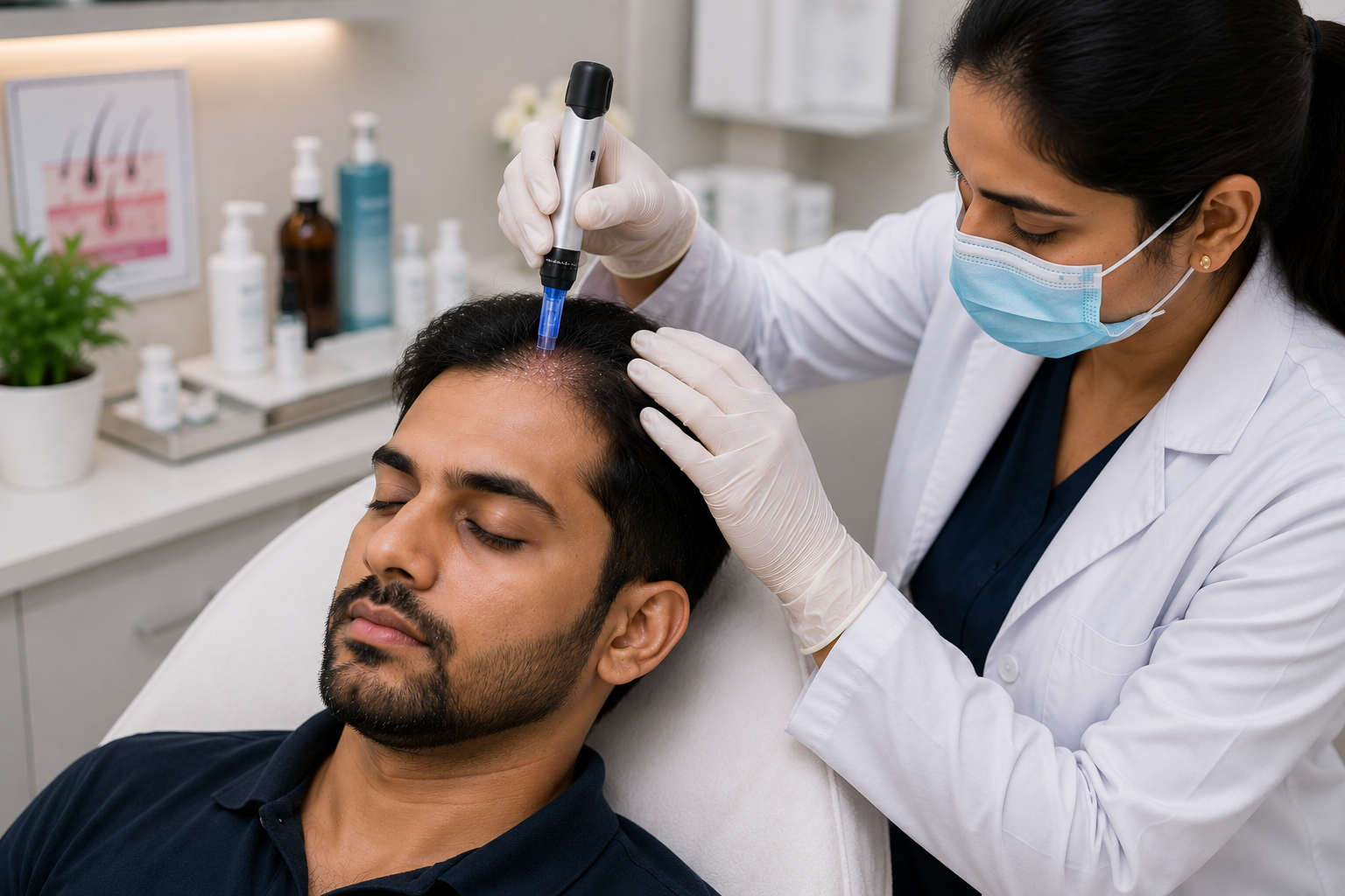 Scalp Microneedling